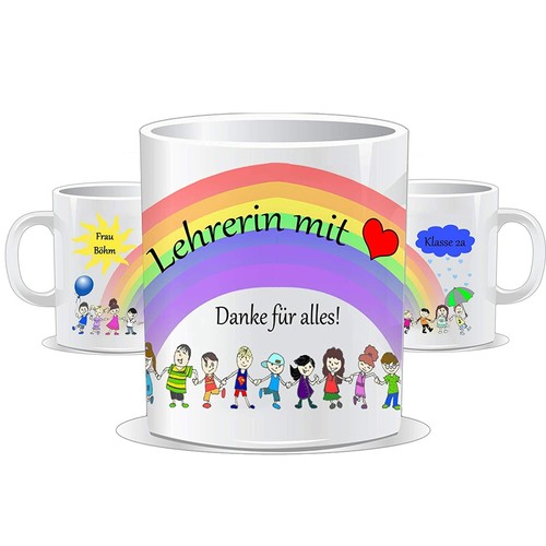 Abschiedsgeschenk lehrerin mit - lehrerin,