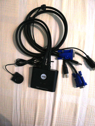 Aten cs22u port usb kvm - usb,
