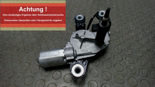 Scheibenwischermotor hinten - scheibenwischermotor,