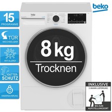 Beko Trockner 8kg SteamCure