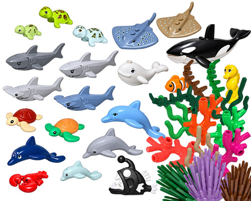 Lego tiere fisch - tiere, hai