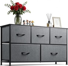 5-Schubladen Stoffkommode für