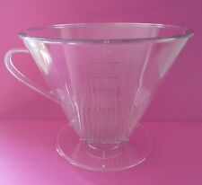 Melitta Kaffeefilter Transparent  1x6 Kunststoff  1 Loch