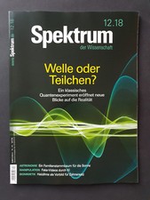 Spektrum der Wissenschaft 12.2018 Welle oder Teilchen, Top Zustand