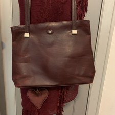 Assima Damen Handtasche, Bordeaux-rot