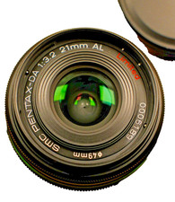 Pentax K Objektiv SMC PENTAX DA 3.2/21mm AL- LIMITED pancake-wie NEU NP  550.- €