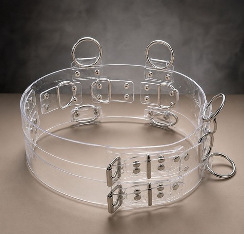Transparenter bdsm taillengurt - bdsm,