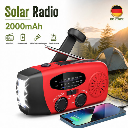 Notfallradio kurbelradio - notfallradio,