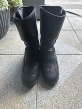 Motoradstiefel schwarz Vendramini Lederstifel Gr 50 (siehe Foto)