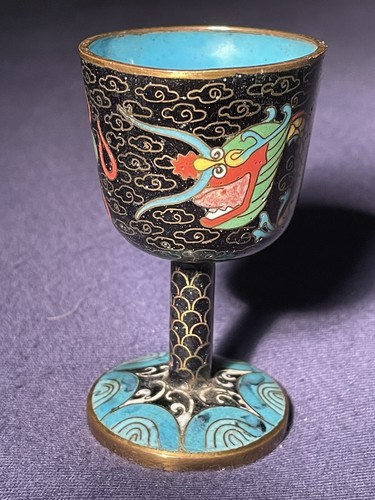 China cloisonne pokal - cloisonne, becher
