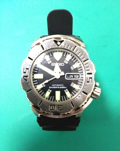 Seiko black monster - seiko,
