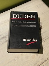 Hard-Cover-Buch - DUDEN - Die deutsche Rechtschreibung -