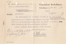 REICHOLDSGRÜN, Brief 1931