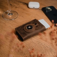 Geldbeutel mit AirTag Fach