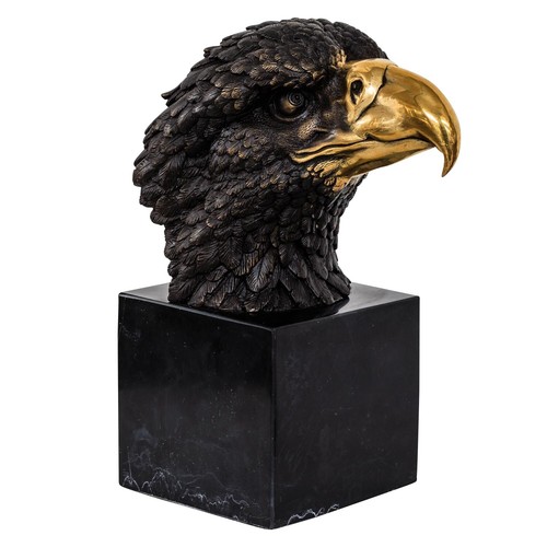 Bronzeskulptur adler büste - adler,