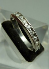 Damen Ring Memoire Christian Bauer Design 750 Gold 13 Brillant Gr 56 Diamant TOP