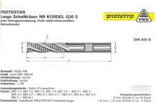 Lange Schaftfräser Kordel Walter PWZ P312011 25x90