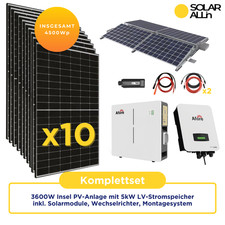 4,5kWp/3,6kW Haushalt | Insel