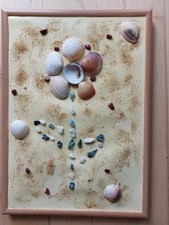 Muschelbild " Muschelblume"