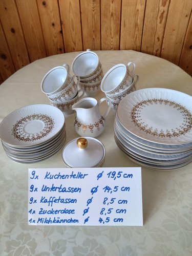 Kaffeeservice teilig - kaffeeservice, 9-teilig