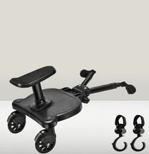 Trittbrett für Kinderwagen Universal Vihir Buggy Board mit Sitz Kiddy Board