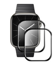 2x Schutzfolie für Apple Watch Series 4/5/6/SE (40 mm) Panzerfolie CURVED PMMA