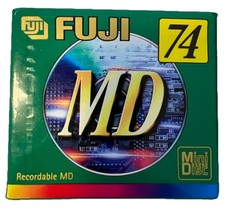 FUJI MiniDisc MD-74 GREEN