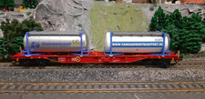 Märklin / Trix H0 Containertragwagen Swap Chemie Container #Gentenaar