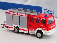 Rietze 61217 Iveco HLF Feuerwehr Iserlohn 1:87 H0 wie NEU! OVP SG 1705-01-44
