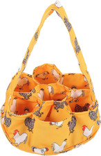 Eierkorb Robustem Canvas Großer Frischer Eierhalter für Küche Garten und Multifu