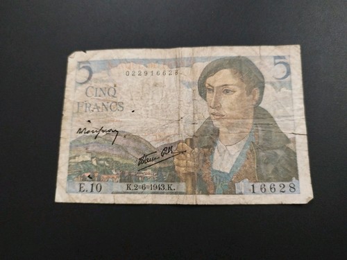Frankreich francs 1943 - 5,