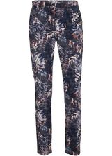 Hose mit elegantem Blatt-Print