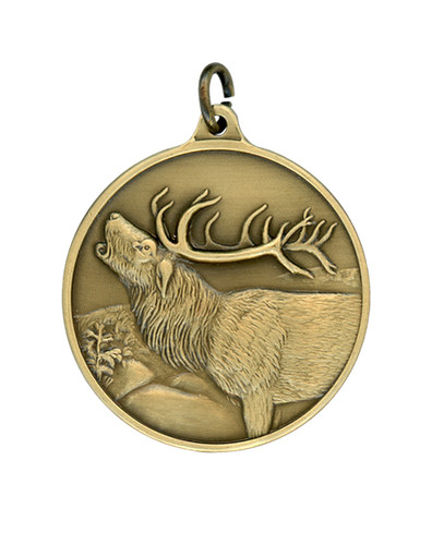 Jagdmedaille mit gravur - mit,