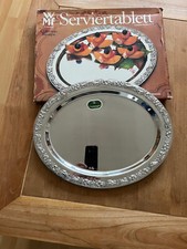 Serviertablett WMF Baroque Neuwertig Edelstahl Rostfrei 18/10