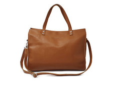 ITALY SCHULTERTASCHE UMHÄNGETASCHE LEDERTASCHE SHOPPER SATCHEL A4 ECHT LEDER