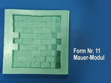 Silikonform, Mauer-Modul, Nr