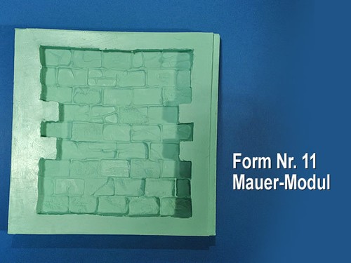 Silikonform mauer modul nr - silikonform,,