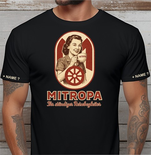 Mitropa shirt ddr nostalgie - ddr,