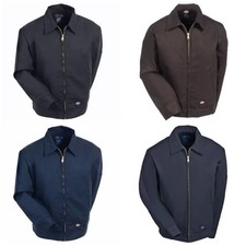 Dickies Herren Jacke Isoliert Gefüttert Gesteppt Eisenhower Reißverschluss Works