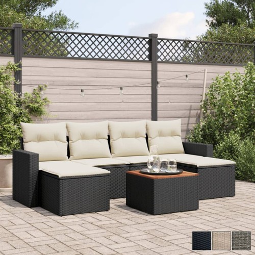 Tlg garten sofagarnitur mit - 7-tlg.,