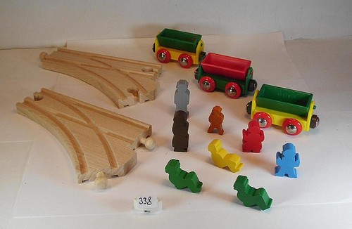 Brio holzeisenbahn wagen 2 - 3,