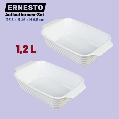 Ernesto auflaufformen 2er - ernesto, auflaufformen-2er