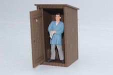 Plumpsklo Toilette Klo 1:22,5