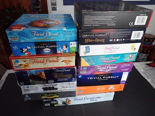 Trivial pursuit verschiedene - pursuit-,