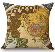 Kissenbezug canvas stoff art - kissenbezug,