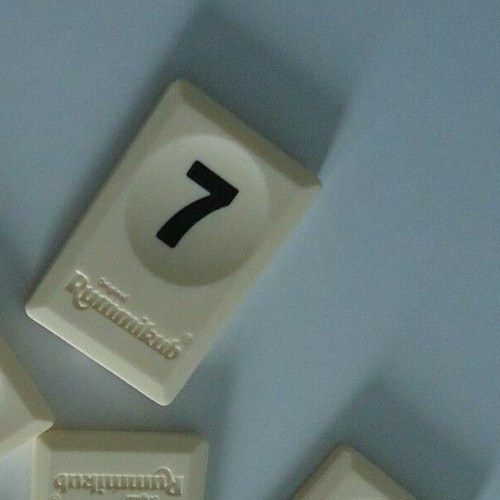 Schwarz rummikub einzelner - 7, rummikub®