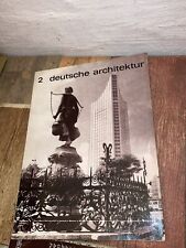 Zeitung Deutsche Architektur Wohnungsbau DDR Februar 1974
