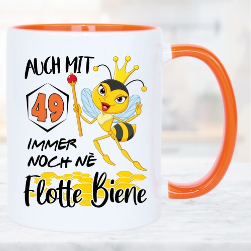 Tasse geburtstag flotte - tasse, biene