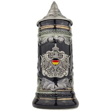 Bierkrug mit Deckel 0,7L -