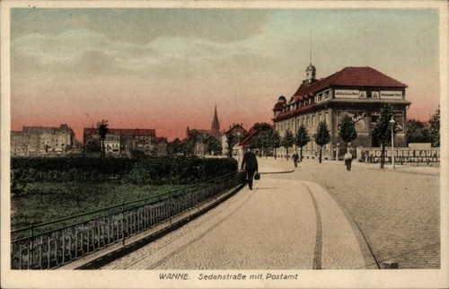 Wanne herne ruhrgebiet - ak,